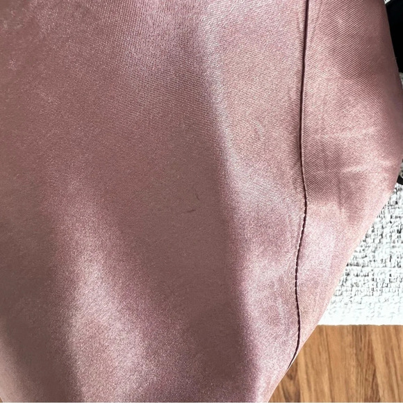 NWT Vince Satin Slip Midi Skirt in Blush Pink Size XXXL 3XL - Picture 12 of 12